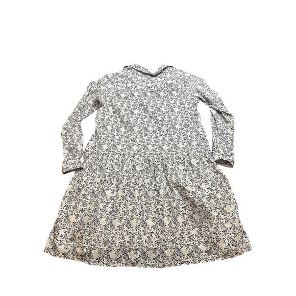 Grayson Frank & Eileen The Changemaker Dress Blue White Long Sleeve Sz 3 Medium - Picture 6 of 10